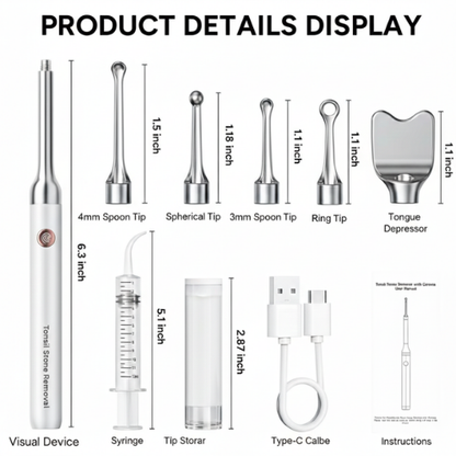 Tonsil Stone Remover Kit